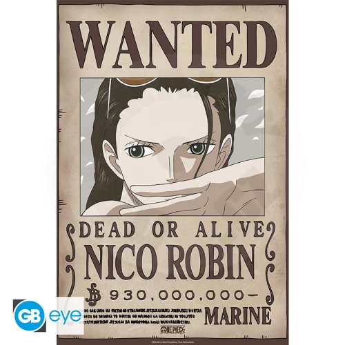 ONE PIECE - Poster Chibi 52x38 - Wanted Nico Robin Wano_(1)