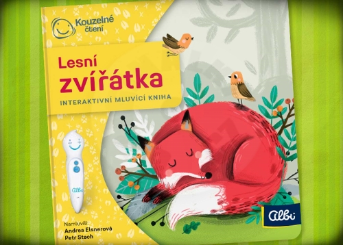 Albi Kouzelné čtení - Minikniha pro nejmenší - Lesní zvířátka