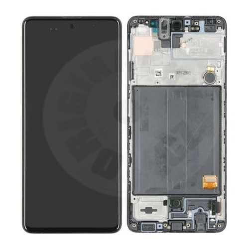 Samsung original LCD and touch layer for A51 5G - white