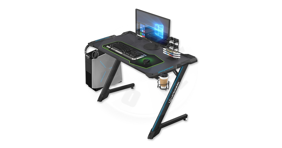 Ultradesk FRAG XXL à LED Grand bureau gamer