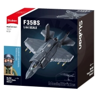 Sluban Model Bricks M38-B1361 Stíhací letoun F-35BS v měřítku 1:44