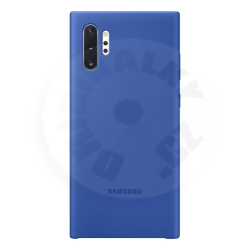 Samsung Silikonový zadní kryt Note 10+ - modrá