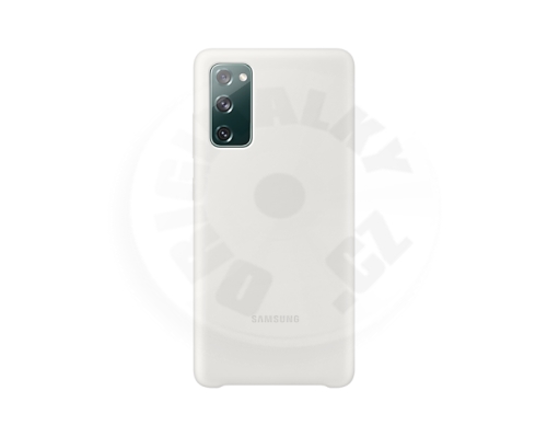 Samsung Silicone Cover S20 FE - bílá