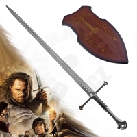 Aragornův Meč &quot;Anduril&quot; - Pán Prstenů - 129 cm