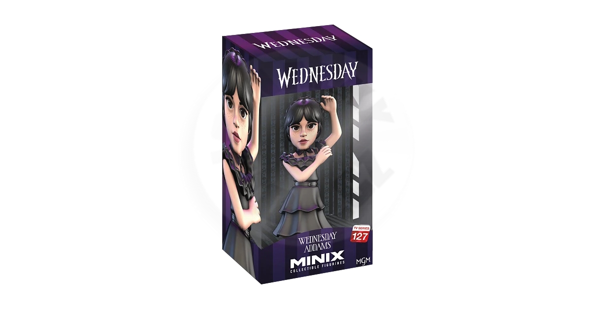 MINIX Netflix TV: Wednesday - Wednesday Addams in Ball Dress