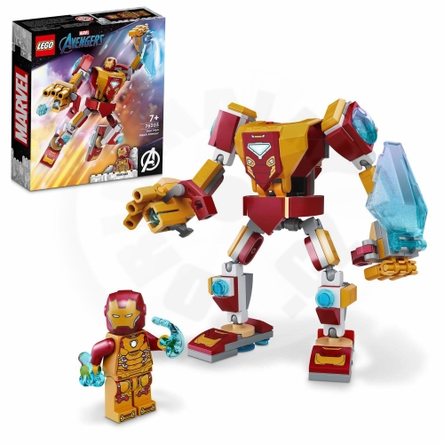 LEGO® Marvel 76203 Iron Manovo robotické brnenie