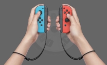 Nintendo Joy-Con Pair - neon červený a neon modrý (Switch) (3)