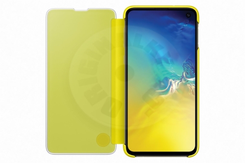 Samsung Clear View Cover Galaxy S10 e - yellow
