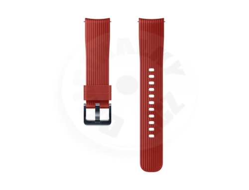 Samsung Silikonový remienok 20mm Galaxy Watch 1.2" - červená