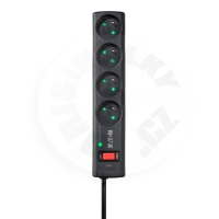 Eaton - přepěťová ochrana 4 zásuvek (230V) - 1m Eaton - přepěťová ochrana 4 zásuvek (230V) - 1m