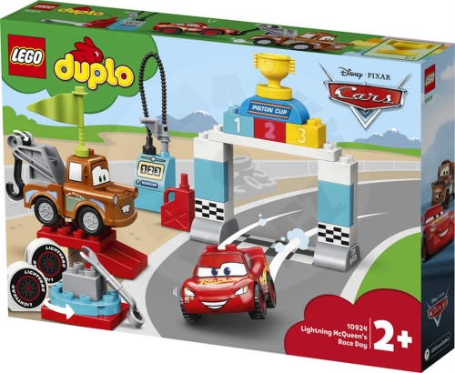 LEGO® DUPLO Cars 10924 Závodní den Bleska McQueena