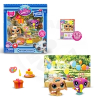 Littlest Pet Shop balení 2 figurek Petfluenceři MIX - Garden Party