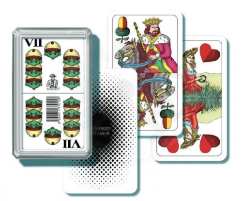 Bonaparte Marriage double-headed board game card in a plastic box 6,5x10,5x2cm