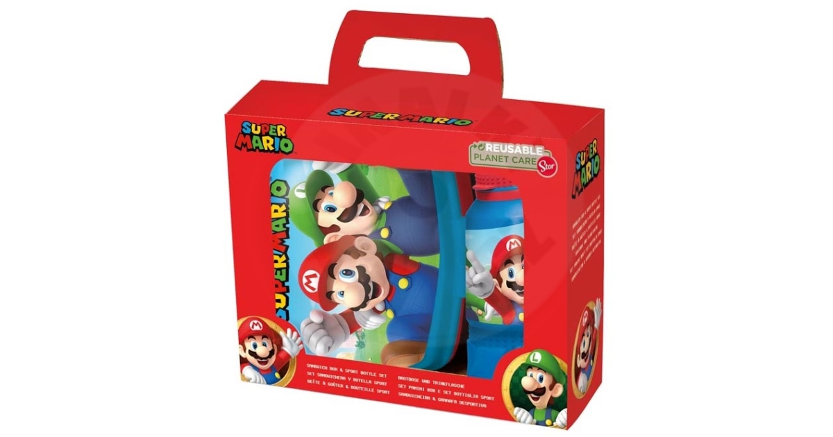 Stor |Funny Sandwich Box Super Mario