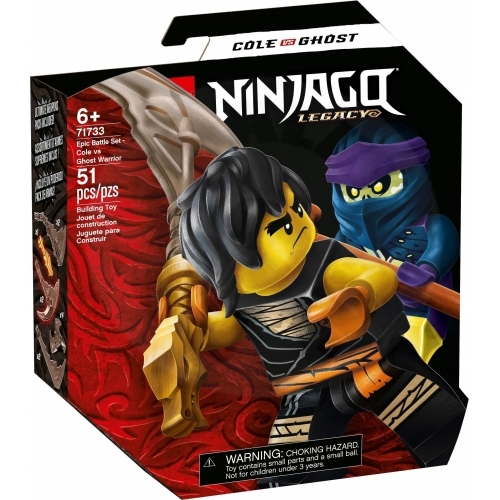 LEGO® NINJAGO® 71733 Epic Battle Set - Cole vs. Ghost Warrior