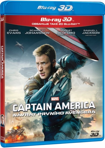 Captain America: Návrat prvního Avengera 2D+3D (BD) (27767)