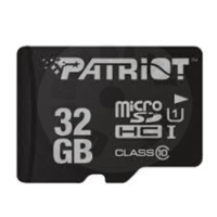 Patriot microSDHC Memory Card 32GB UHS-I U1 Class 10 Patriot microSDHC Memory Card 32GB UHS-I U1 Class 10