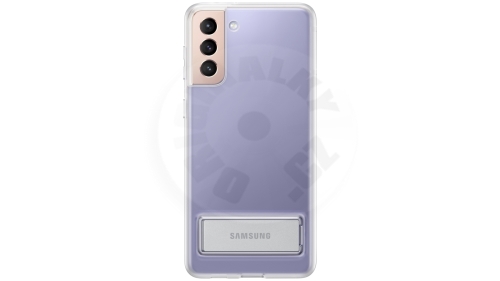 Samsung Ochranný kryt průhledný so stojánkom - S21 Plus - priehľadná