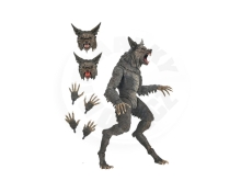 Akční figurka Vlčí muž 23 cm z filmu Výkřik