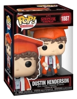 Funko Pop! TV: Stranger Things - Dustin Henderson (oranžový hábit)