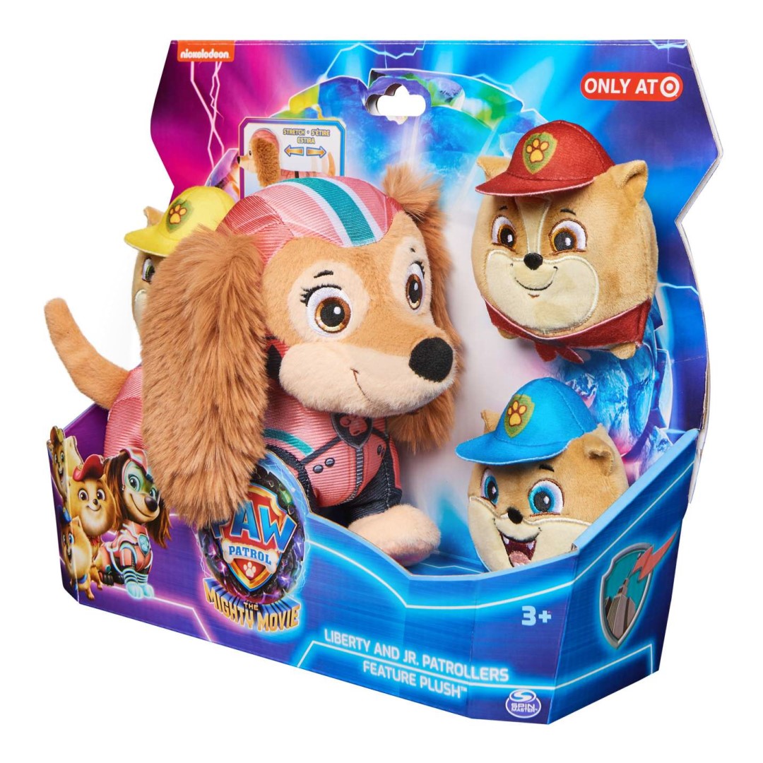 LIBERTY Paw Patrol and Jr Patrollers Tot Mini Nano Feature Pom