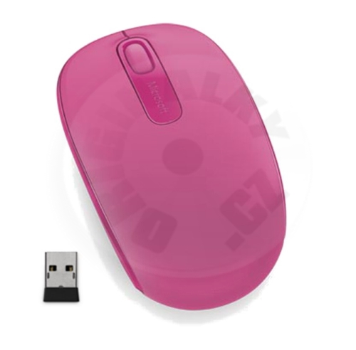 Microsoft Wireless Mobile Mouse 1850, růžová (PC)