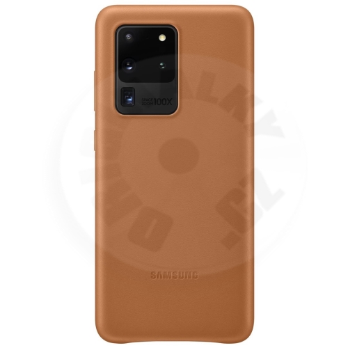 Samsung Leather Cover S20 Ultra - brown