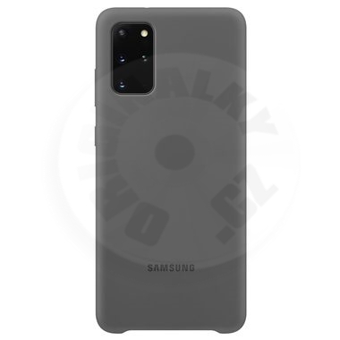 Samsung Silikónový zadný kryt Galaxy S20+ - sivá