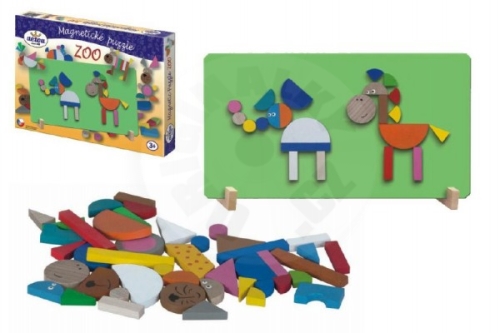 Detoa Magnetic puzzle ZOO in a box 33x23x3,5cm