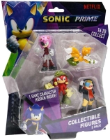 Sonic Prime balení 5 figurek - 6,5cm (Amy Rose)