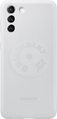 Samsung Silicone Cover - S21 Plus - Light Gray