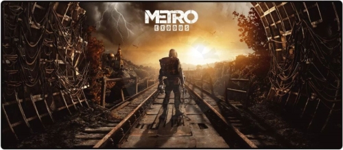 Podložka pod myš Metro Exodus: Autumn - Podložka pod myš a klávesnici