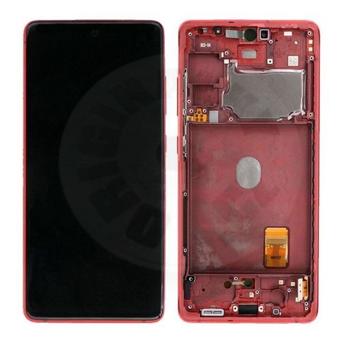 Samsung original LCD and touch layer for S10+ - red