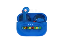OTL - Super Mario bezdrátová sluchátka TWS - modrá OTL - Super Mario bezdrátová sluchátka TWS - modrá