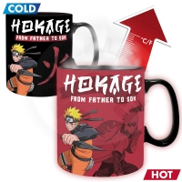 NARUTO SHIPPUDEN - Mug Heat Change - 460 ml - "FROM FATHER TO SON"_(1)