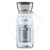 SMEG 50's Retro Style mlýnek na kávu pastelově modrý - multifunkční mlýnek na kávu