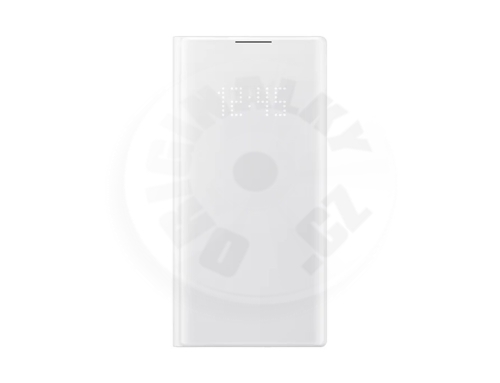 Samsung Flipové pouzdro Led View Note 10 - bílá