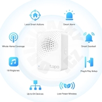 TP-Link Tapo H100 WiFi Chytrý IoT hub Tapo s vyzváněním (2,4GHz, Matter certified)