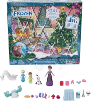 Mattel Disney Ledové království Adventní kalendář pro malé panenky Anna a Elsa