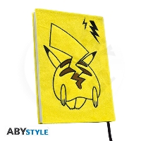 POKEMON - Premium A5 Notebook "Plush Pikachu"