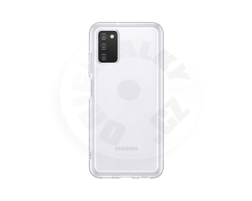 Samsung Průhledný zadní kryt A03s - bielá