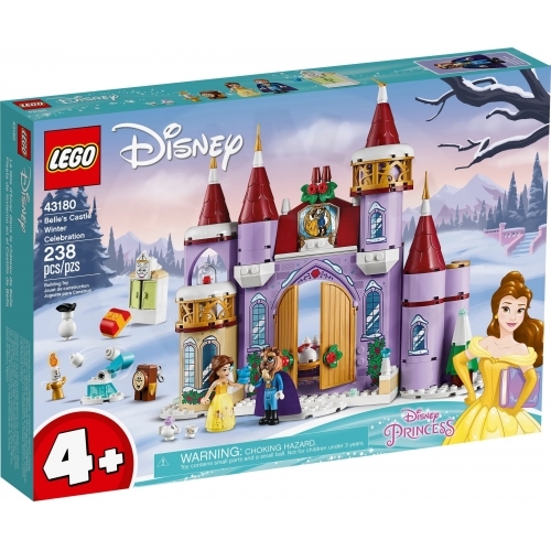 LEGO Disney Princess 43180 Belle's Castle Winter Celebration