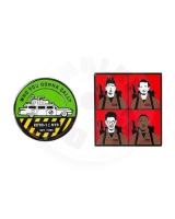 Ghostbusters "Who You Gonna Call" Metal Enamel Pin Badges