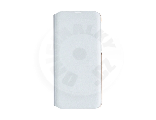 Samsung Elegantné flipové púzdro A40 (2019) - biela