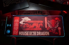 House of the Dragon Mousepad with Mobile Charger