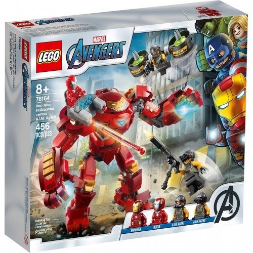 LEGO® Marvel 76164 Iron Man Hulkbuster proti agentovi A.I.M.