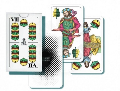 Bonaparte Mariáš dvouhlavý společenská hra karty