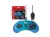Retro-Bit SEGA Genesis 6-button Arcade Pad Clear Blue Retro-Bit SEGA Genesis 6-button Arcade Pad Clear Blue