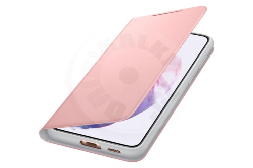 Samsung Flipové pouzdro Led View - S21+ - růžová