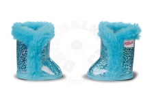 BABY born Třpytivé boty, 43 cm - modré